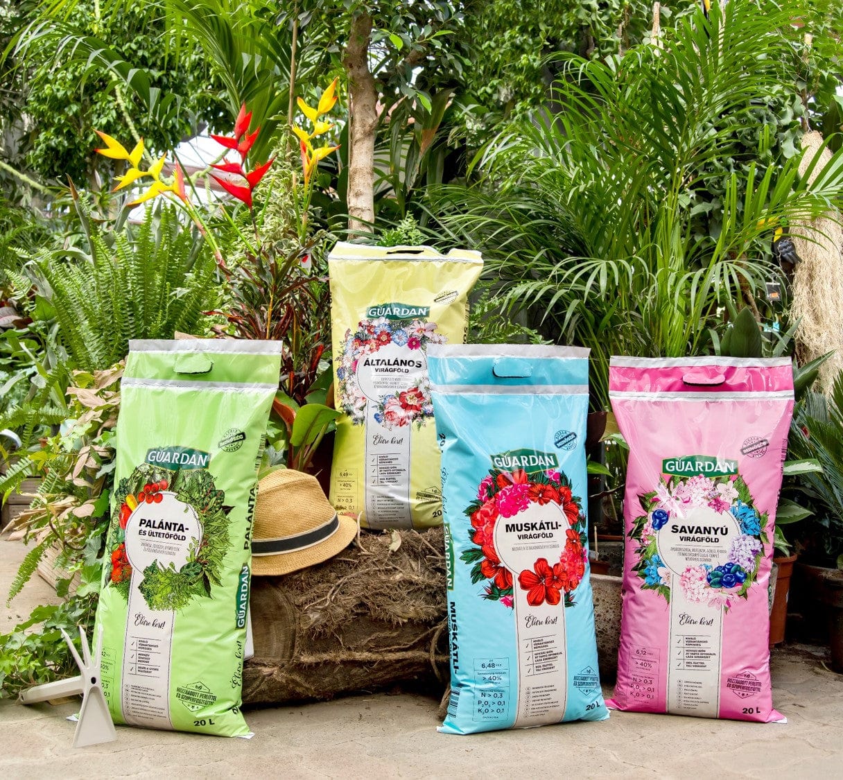 Guardan Ápolás_és_gondozás Guardan Savanyú virágföld