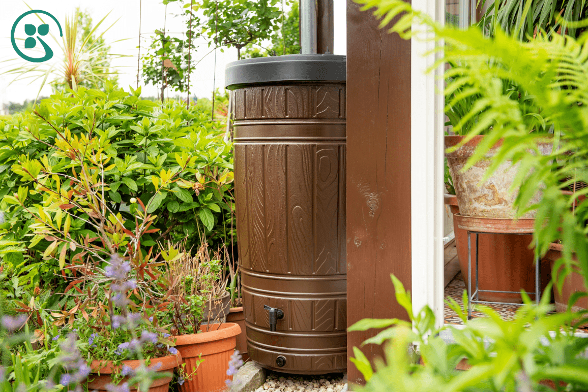 Prosperplast Kerti_kiegészítők barna / 265L Woodcan Esővízgyűjtő 265L