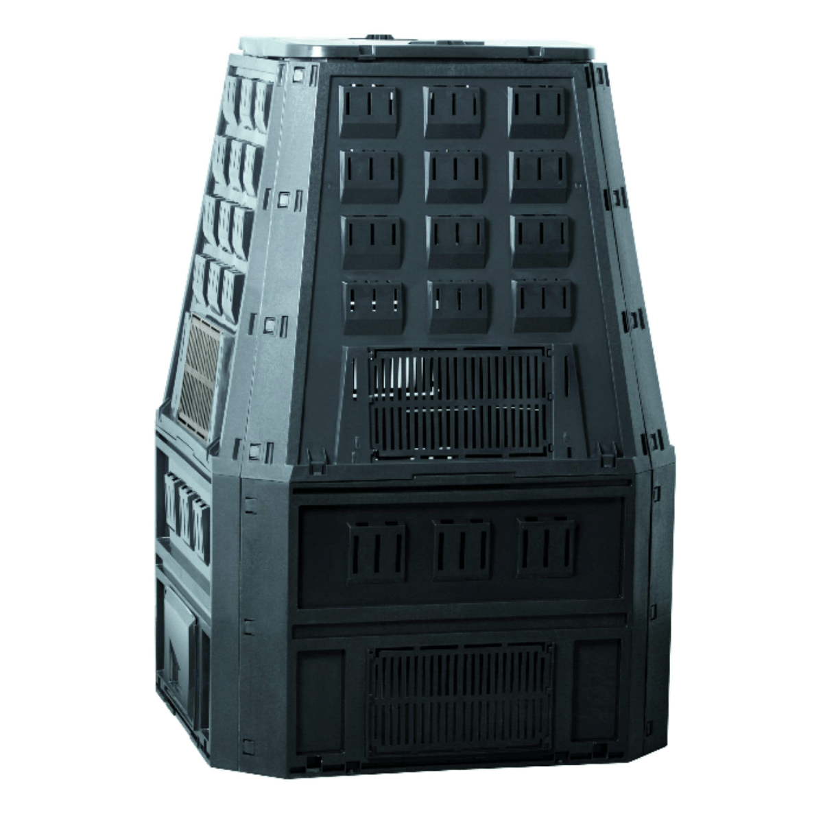 Prosperplast Kerti_kiegészítők fekete / 850L Evogreen Komposztáló Láda Műanyag 850L