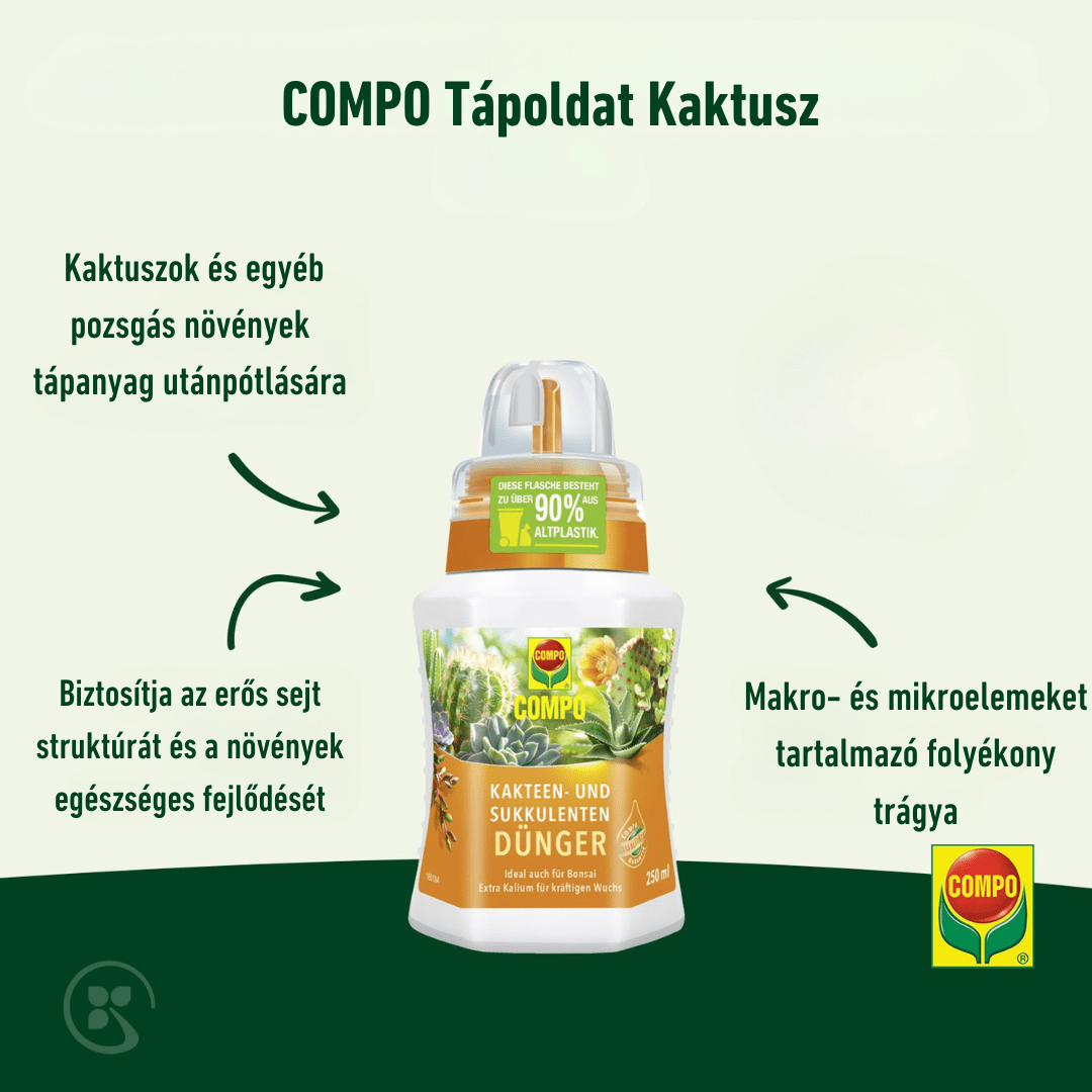 Compo Ápolás_és_gondozás 250 ml Compo Tápoldat Kaktusz 0,25L