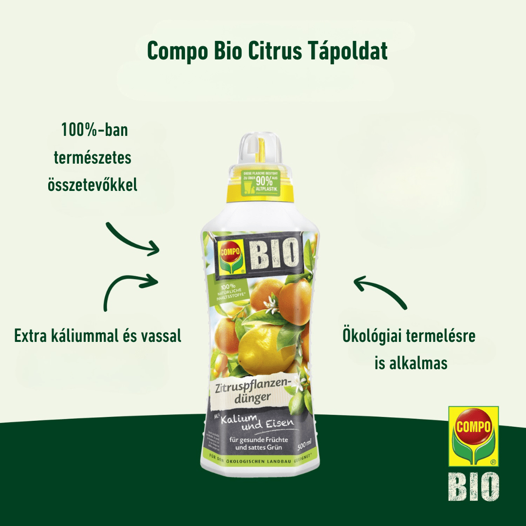 COMPO Ápolás_és_gondozás 500 ml Compo Bio Tápoldat Citrus 0,5L