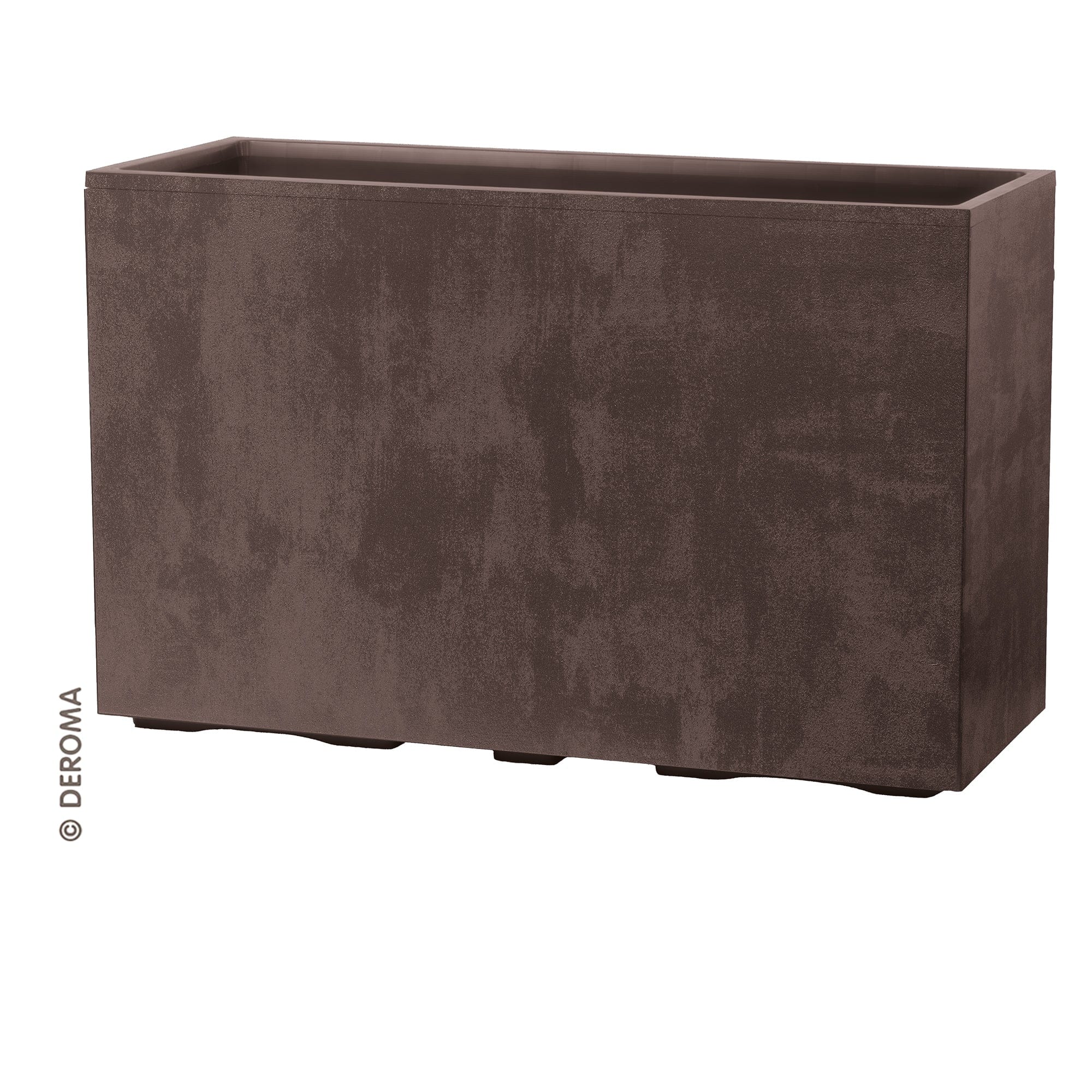 Deroma Növénytartók barna / 99 cm Millennium Virágláda Fence Magas