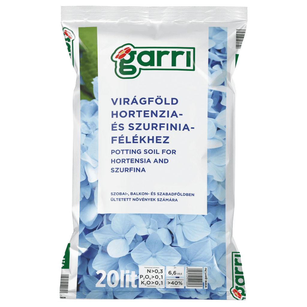 Garri Ápolás_és_gondozás 20 l Garri Virágföld Hortenzia És Szurfinia