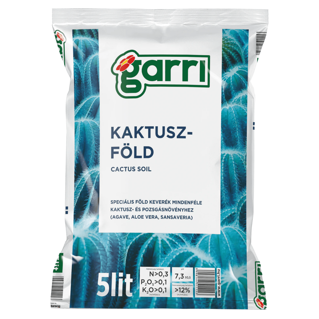 Garri Ápolás_és_gondozás 5 l Garri Virágföld Kaktusz