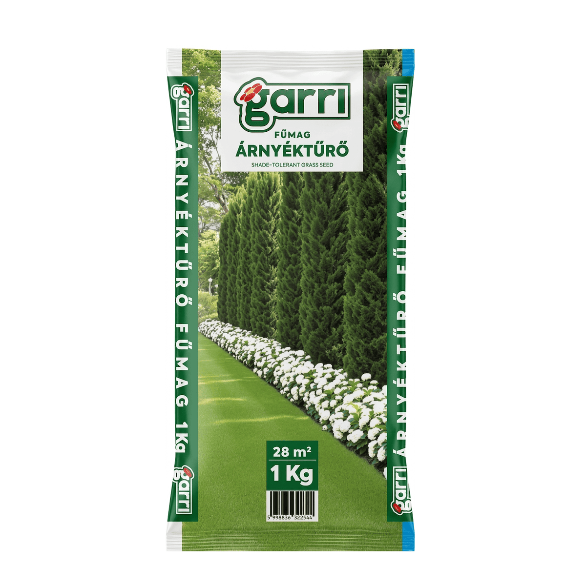 Garri Fűmag Garri Árnyéktűrő Fűmag 1 kg