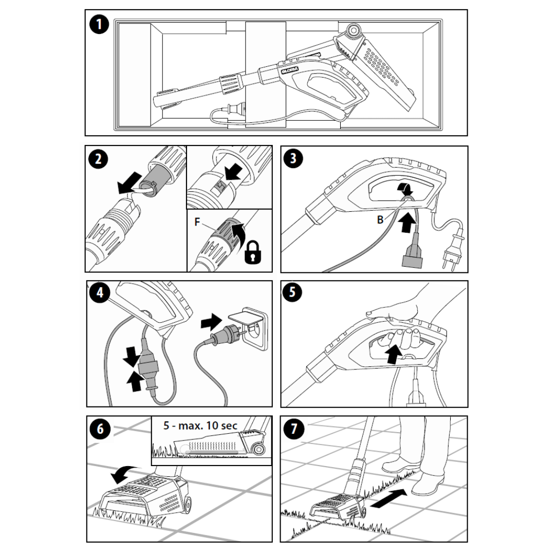 Gloria Ápolás_és_gondozás Gloria Thermoflamm Bio Fix Elektromos Gyomperzselő