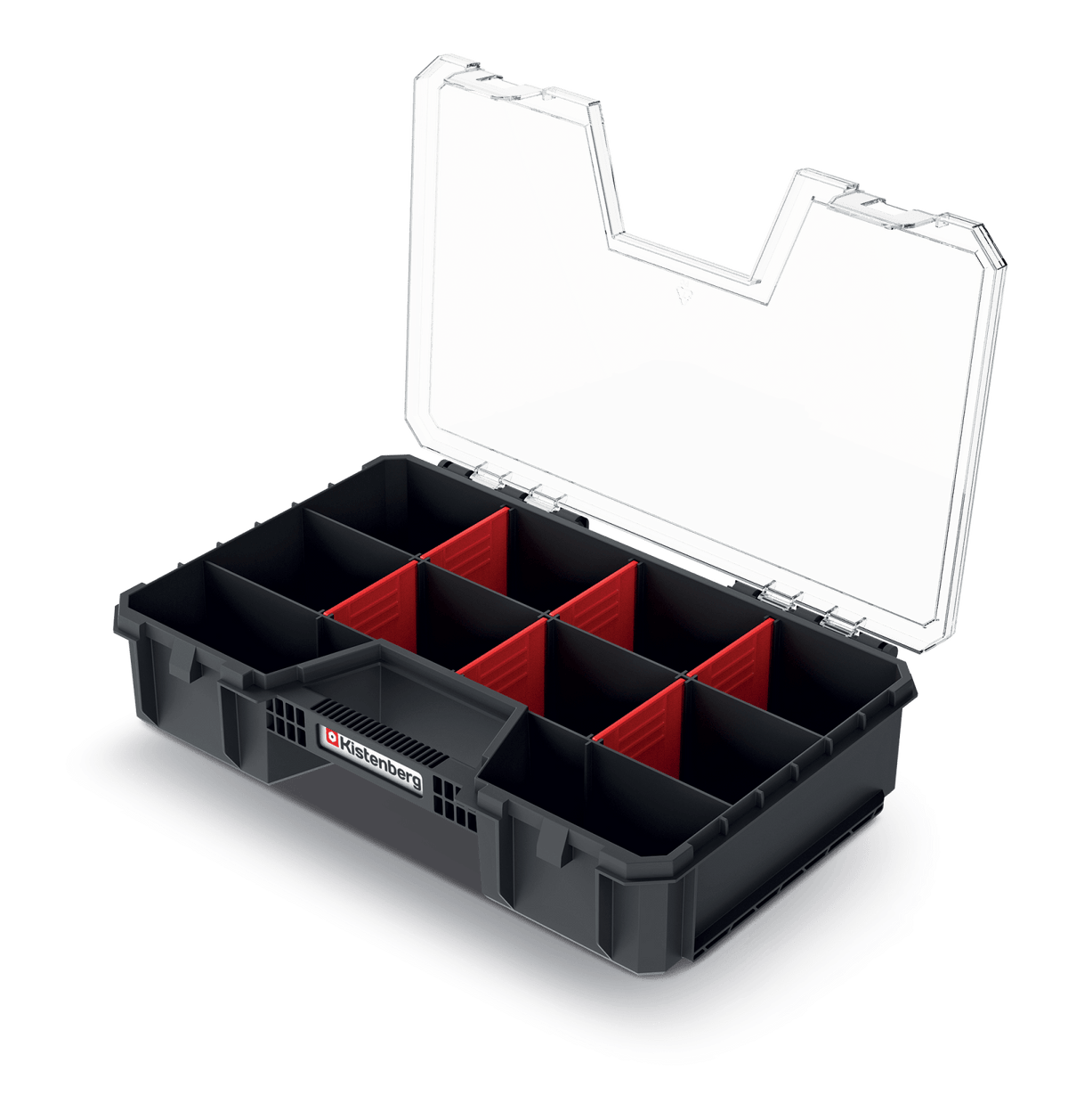 Prosperplast Tároló_eszközök Kistenberg Modular Solution kis rendszerező fedéllel 29 cm