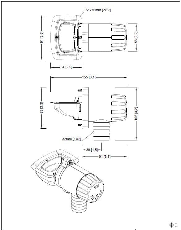 Garantia Kerti kiegészítők Quattro Négyzetes Ereszcsatorna Vízgyűjtő Szett Elzárható Rapido