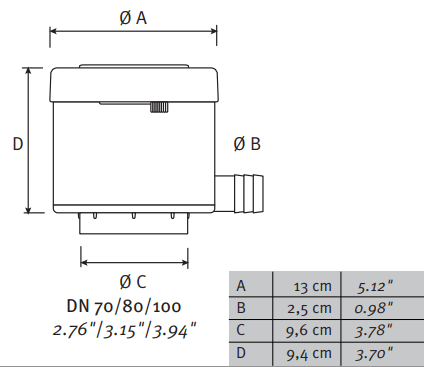 Gardino barna / 13cm Ereszcsatorna szűrő és töltő szerkezet - Medium