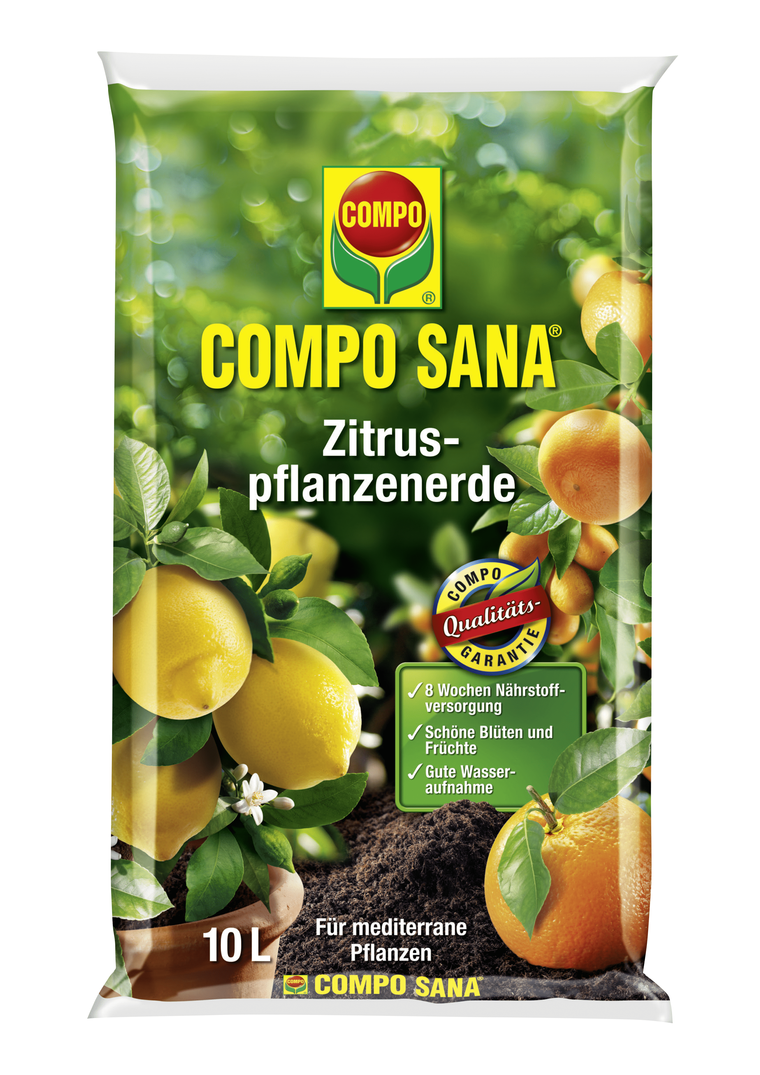 Gardinohu Ápolás_és_gondozás 10 l Compo Sana Citrusföld