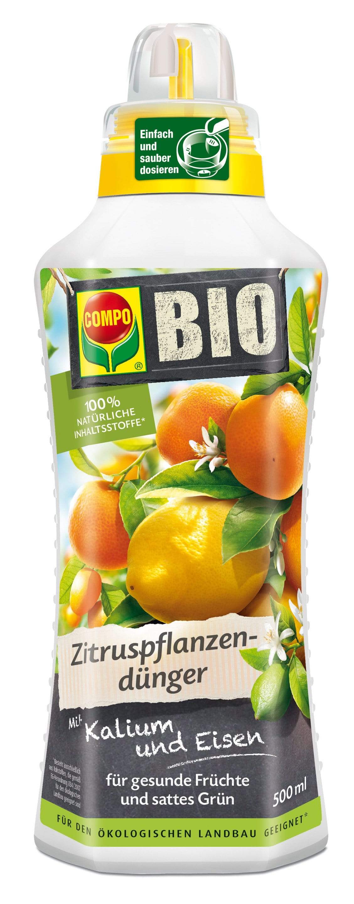 Gardinohu Ápolás_és_gondozás 500 ml Compo Bio Tápoldat Citrus