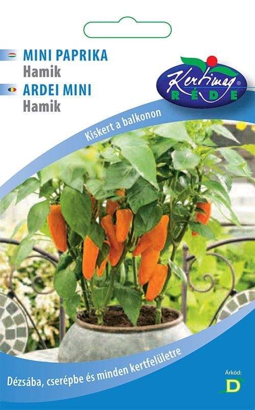 Réde Ápolás_és_gondozás 0.25g Paprika Hamik vetőmag